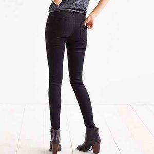 BDG high rise twig black pant 25 urban outfitters